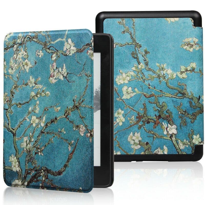 Kindle Smart Case Cover Almond Blossom